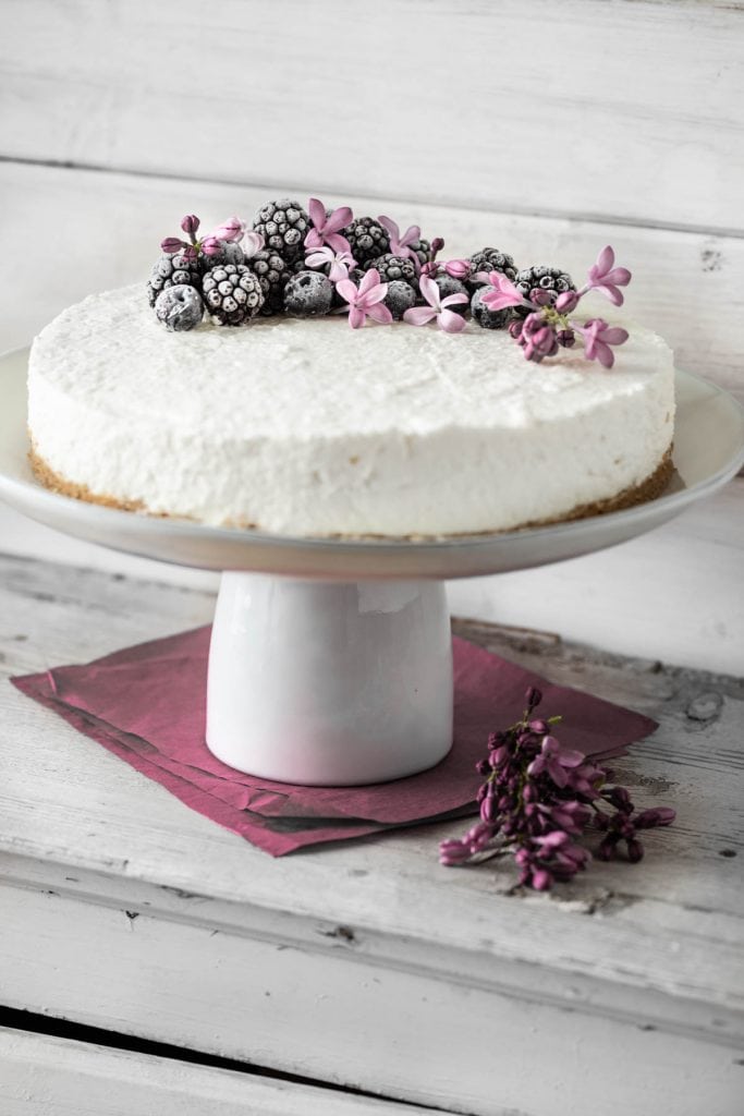 Beeren Joghurt Torte ohne backen | Rezept
