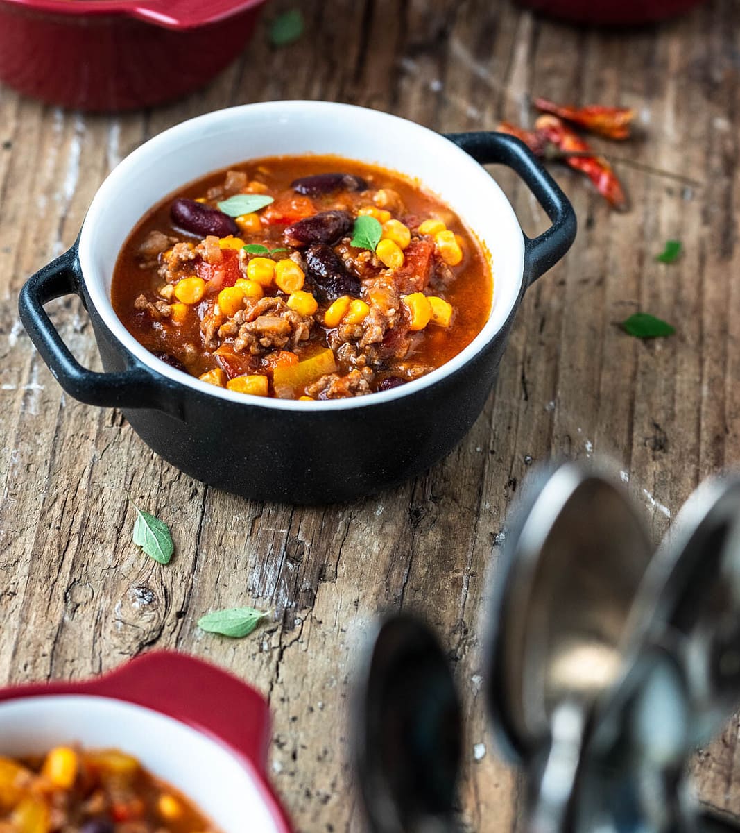 Chili con Carne mit Hackfleisch schnell & einfach | Rezept Chili con Carne mit Hackfleisch schnell & einfach | Rezept