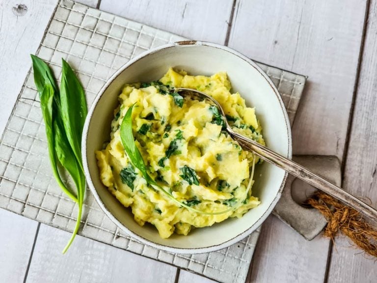 Cremiges Kartoffel Bärlauch Püree | Rezept