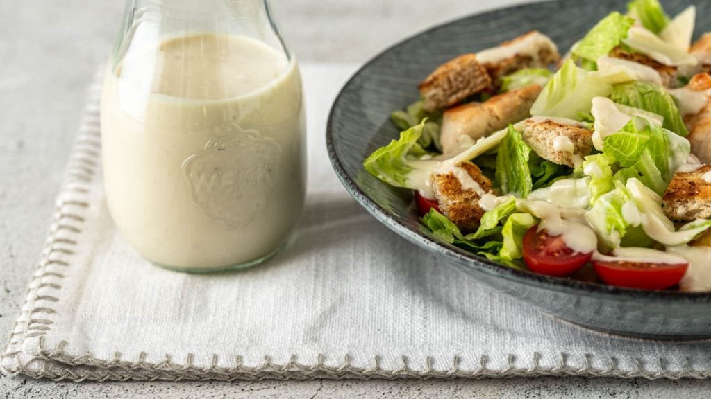 Casear Dressing für Salat - Mundgefuehl