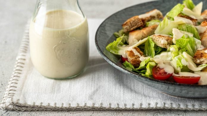 Casear Dressing für Salat - Mundgefuehl
