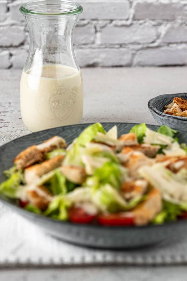 Caesar Dressing steht hinter Caesar Salad - Mundgefühl
