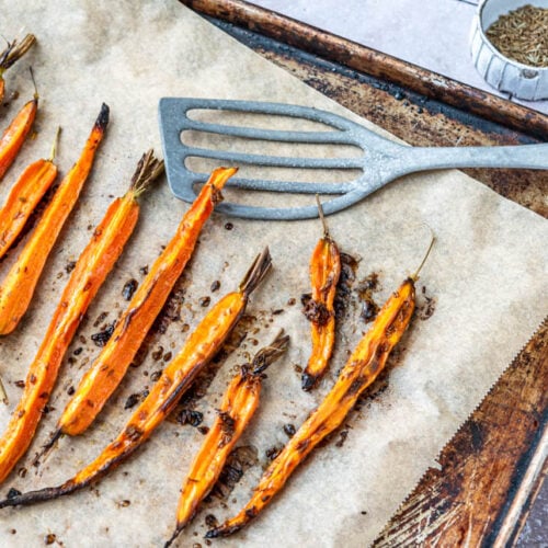 Ofengemüse auf einem Backblech - Foodblog Mundgefühl