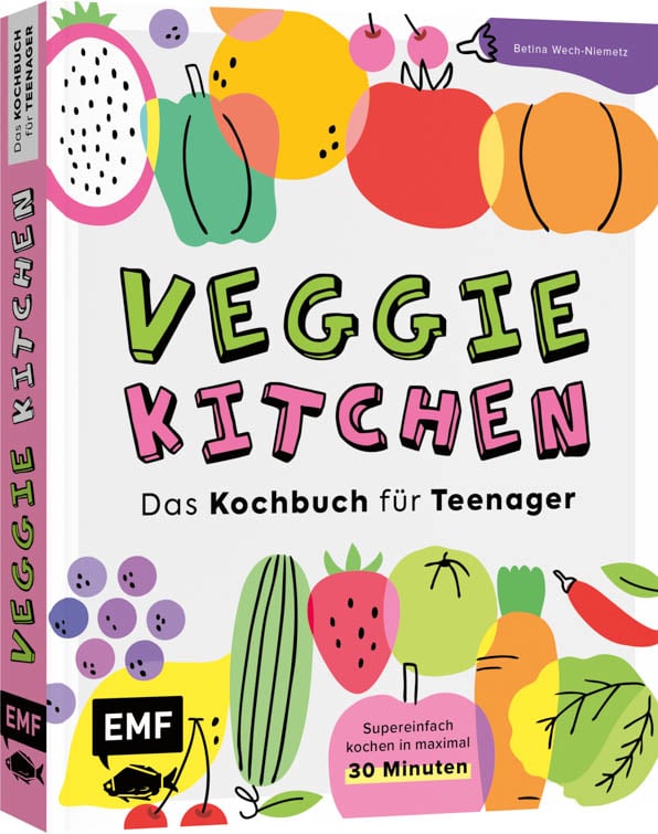 3D-Ansicht von Veggie Kitchen - Das Kochbuch für Teenager