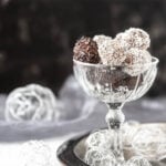 Eine Schale mit Rumkugeln - Foodblog Mundgefühl