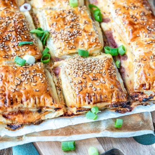 Blätterteig herzhaft - schneller Snack | Rezept Blätterteig herzhaft - schneller Snack | Rezept