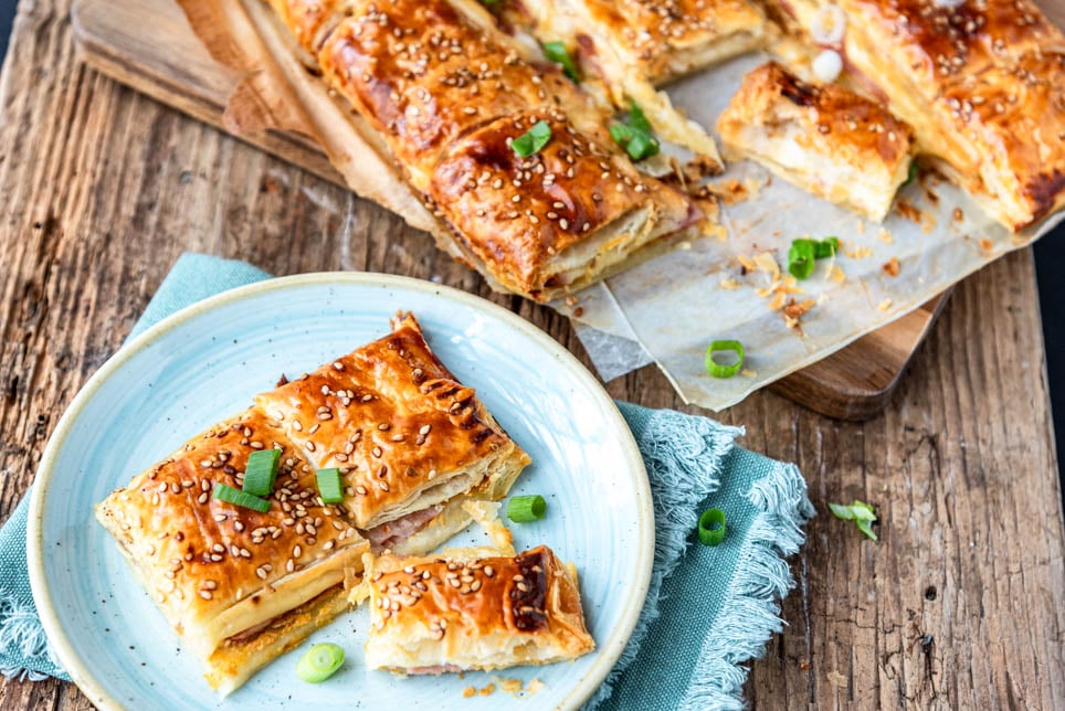 Blätterteig herzhaft - schneller Snack | Rezept Blätterteig herzhaft - schneller Snack | Rezept