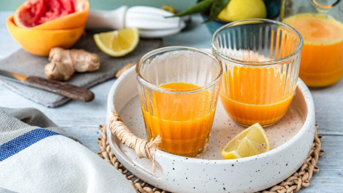 Ingwer Shot einfach selber machen | Rezept