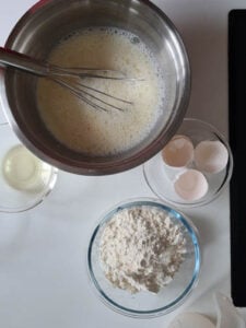 Zutaten für Ofenpfannkuchen Rezept