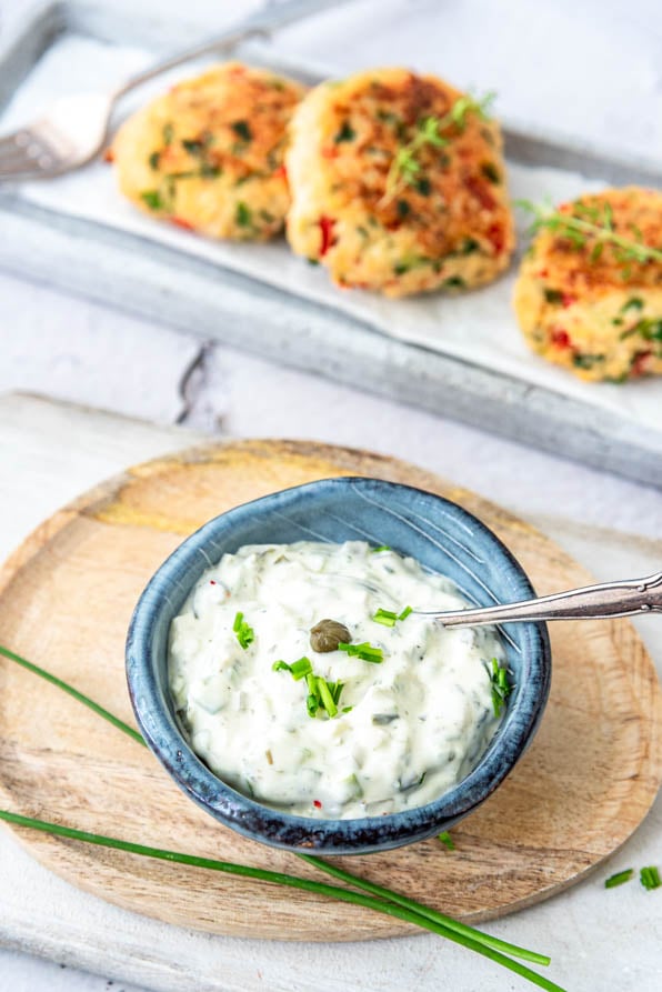 Fischfrikadellen mit Tartare Sauce