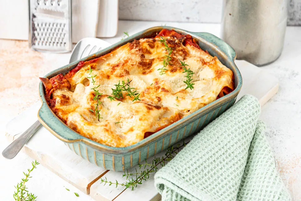 Vegetarische Kürbislasagne – das einfache Ofengericht für den Herbst ...