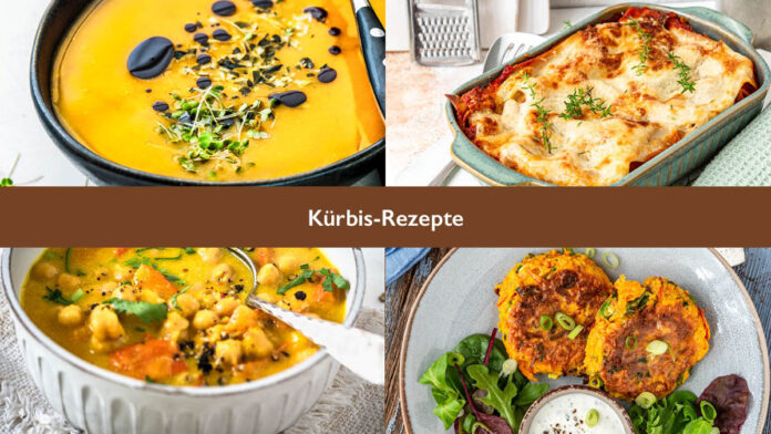 Kürbis_Titel 4 Bilder von Kürbis Gerichten - einfache Kürbis Rezepte