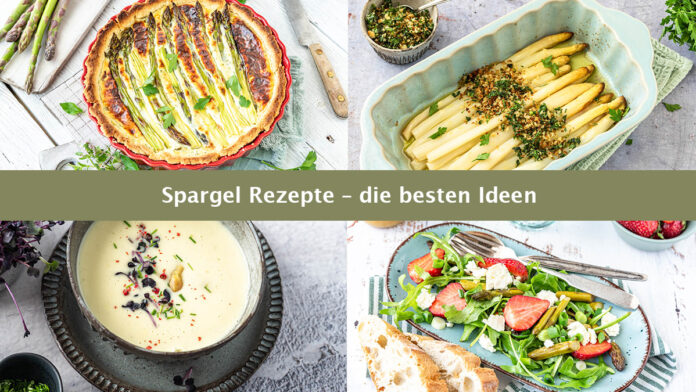 spargel-rezepte Spargel Rezepte mit Spargelsuppe, Spargelquiche, Ofenspargel und Spargelsalat