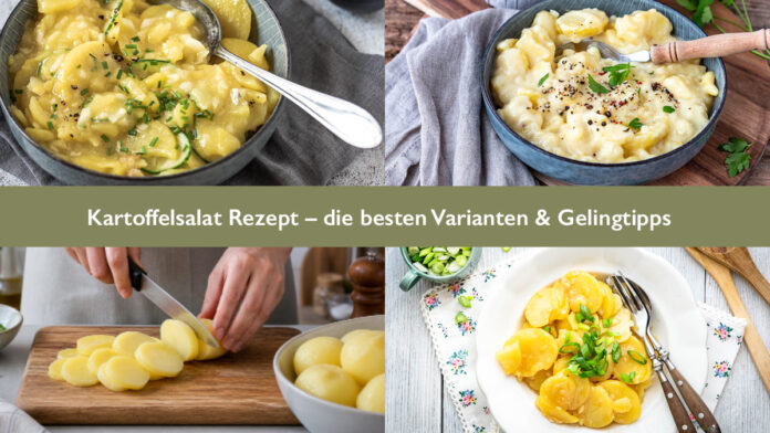 kartoffelsalat-rezept Kartoffelsalat Rezept mit verschiedenen Varianten Kartoffel schneiden